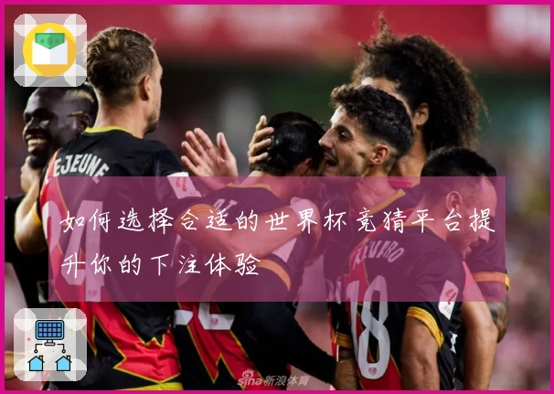 如何选择合适的世界杯竞猜平台提升你的下注体验